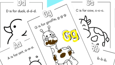 Animal Alphabet Coloring Pictures A Fun Learning Tool