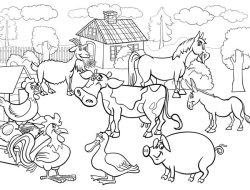 Animal Farm Coloring Pages George Orwell