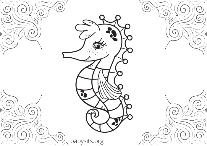 Sea animal coloring pages printable