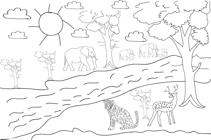 Animals of farthing wood coloring pages