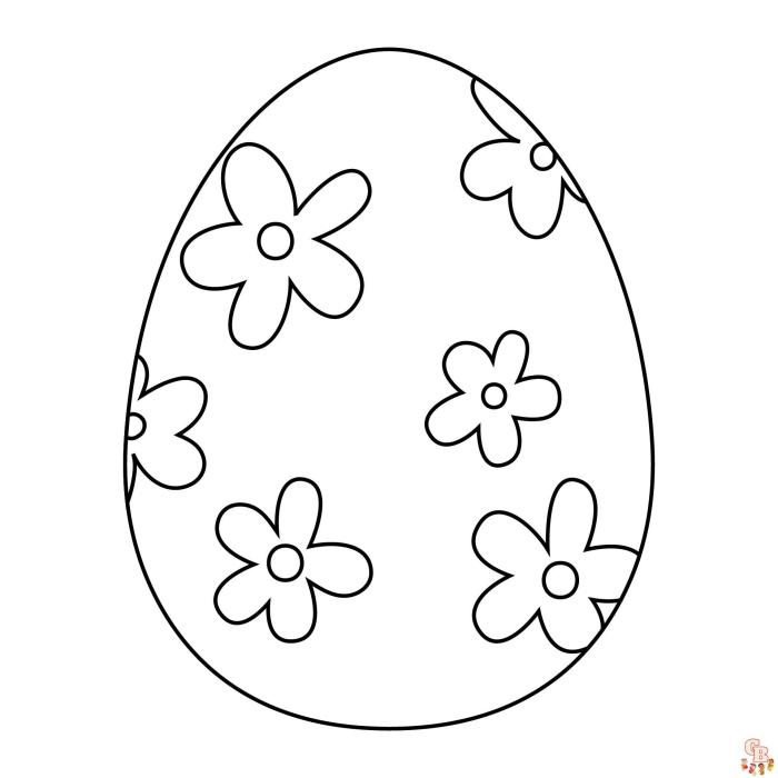 Different animal eggs coloring pages