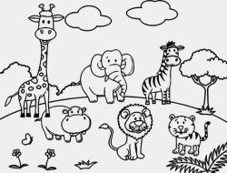 Free Printable Zoo Animal Coloring Pages