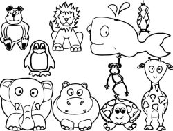 Color By Number Animal Coloring Sheet Fun