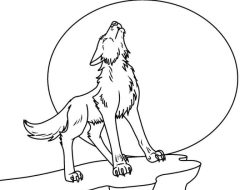 Animal Faces Coloring Pages Wolf