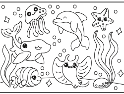 Animal Anime Coloring Pages A Creative Journey