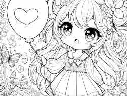 Coloring Pages for Girls Anime A Comprehensive Guide