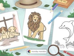 Coloring Animals Sheets for Kids