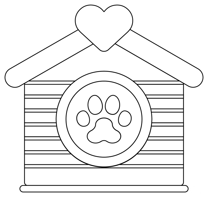 Animal shelter coloring sheets