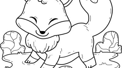 Animated winged animal coloring page