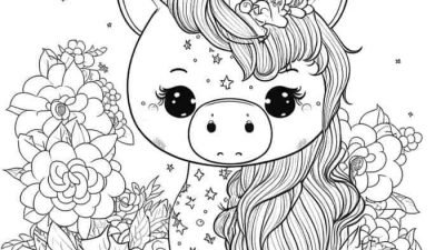 Animated animals coloring page