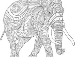 Challenging Animals Coloring Sheets