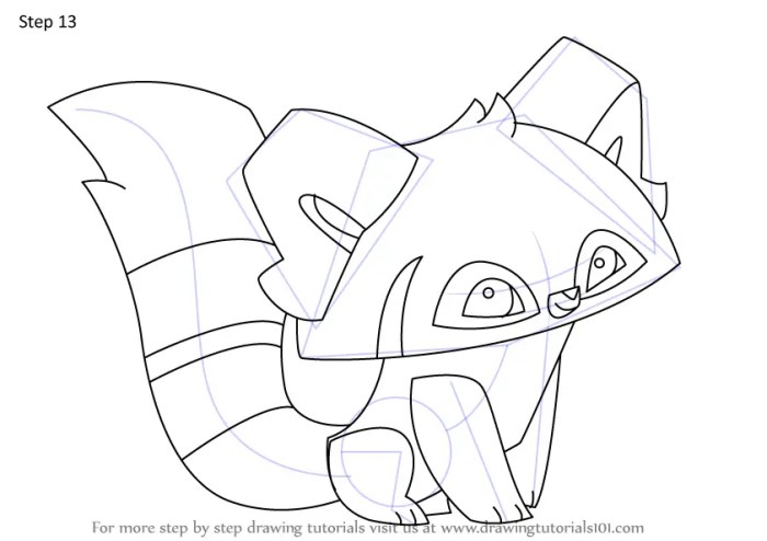 Animal jam coloring pages of redpanda