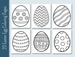 Different Animal Eggs Coloring Pages