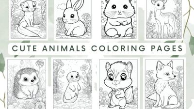 Denmark animals coloring pages