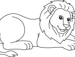 Carnival of the Animals Lion Coloring Page