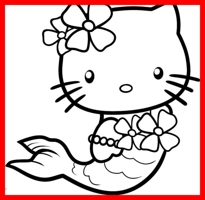 Easy animal coloring pages cat