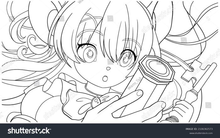 Coloring heaven anime special coloring pages