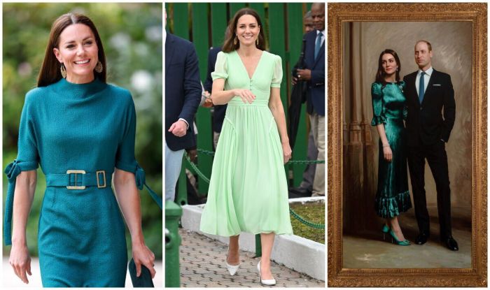 Green dress for wedding guest