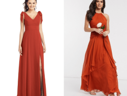 Burnt Orange Dress for Wedding A Style Guide