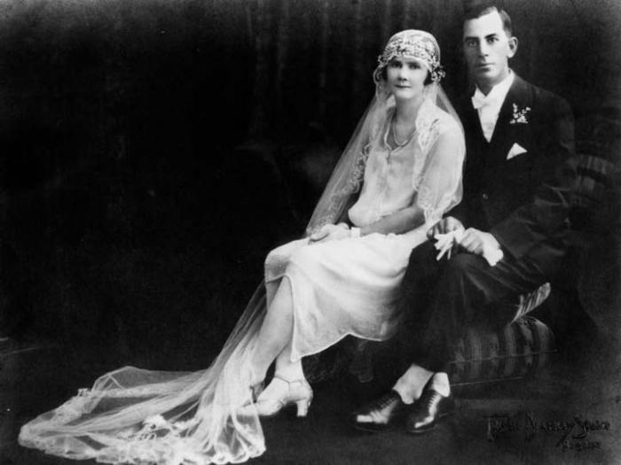 1920's wedding dresses vintage