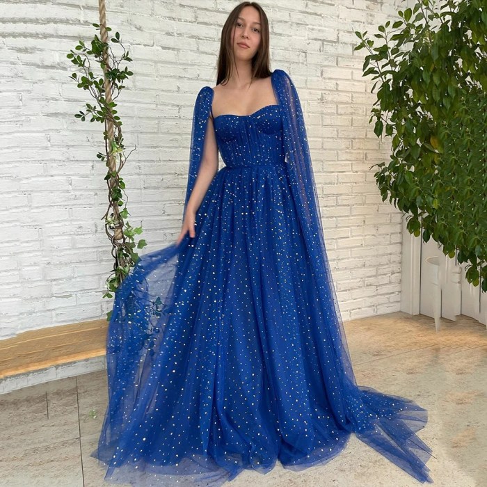 Blue dresses for wedding guest