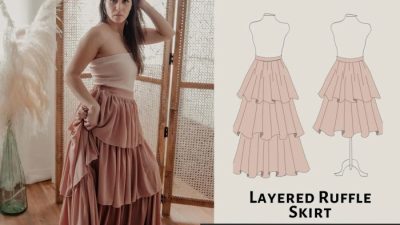 Layered dresses for wedding