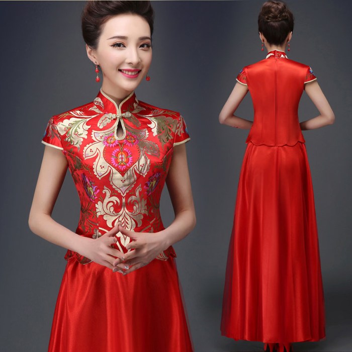 Chinese traditional wedding dress